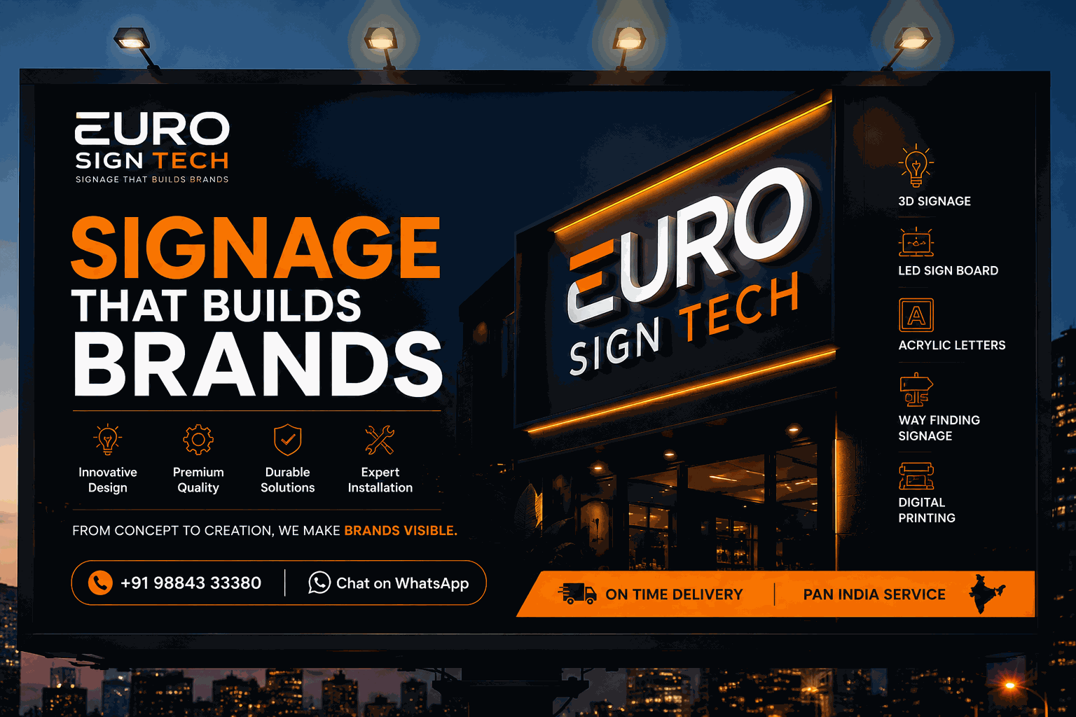 Euro Sign Tech animated signage showcase
